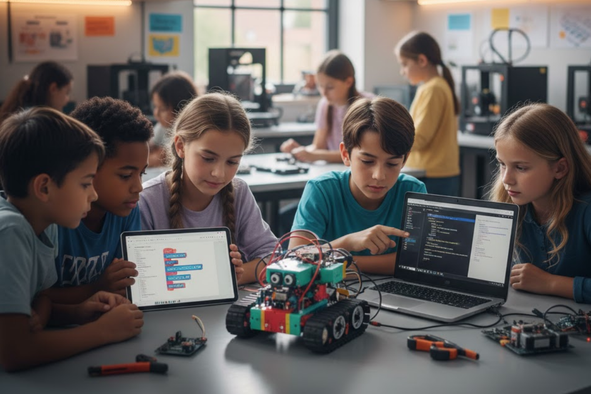 Học robotics cho trẻ tại nhà: Lộ trình dễ áp dụng cho ba mẹ